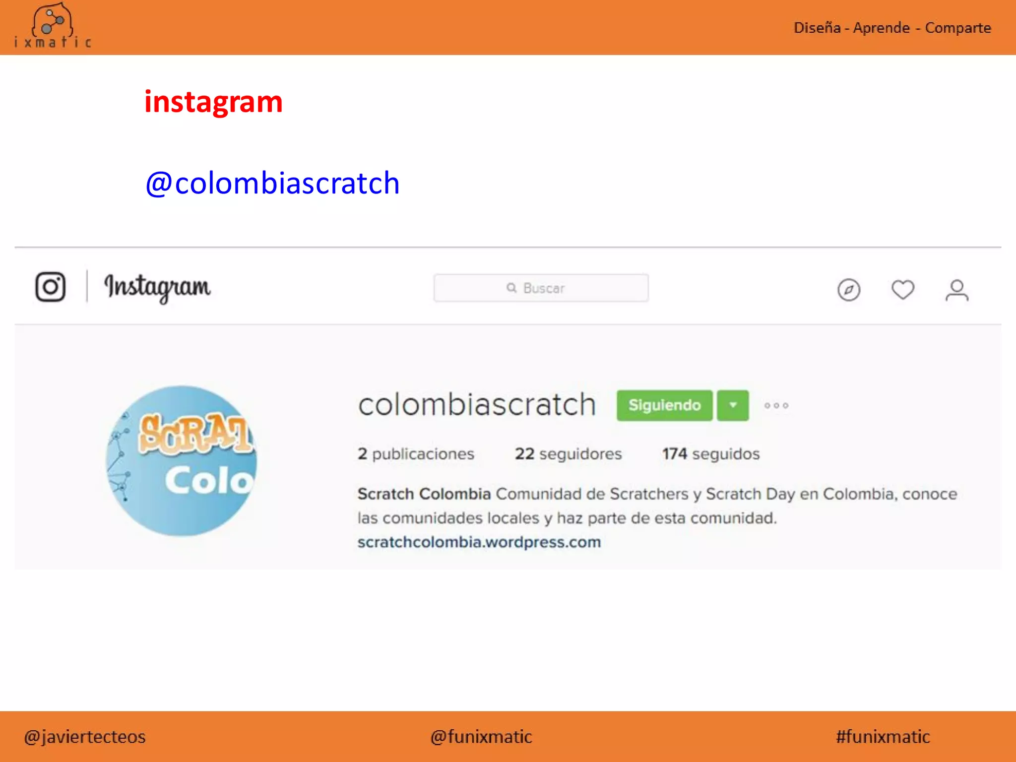 instagram
@colombiascratch
 