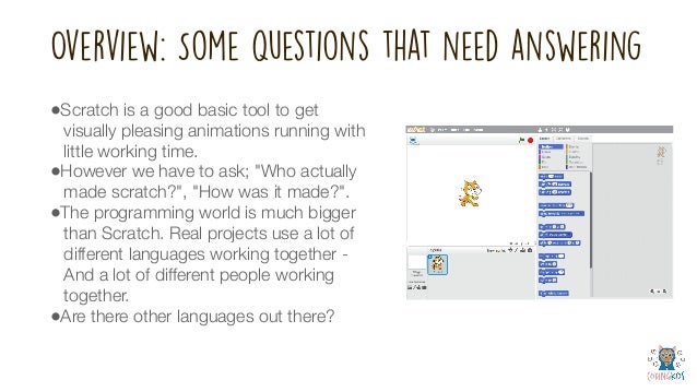 Looking at how Scratch and Python compare