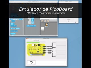 Emulador de PicoBoard
   http://www.chaoticminds.org/rayure/
 