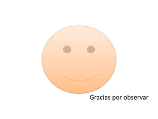 Gracias por observar
 