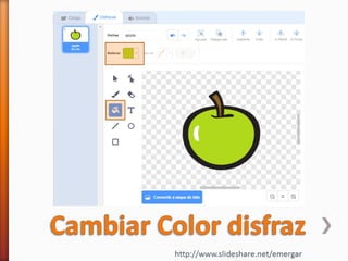 Scratch 3 - Juego atrapar manzanas