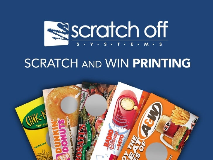 Try a Scratch and Win promotion!