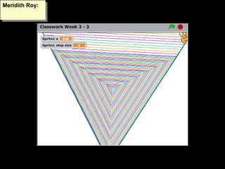 Scratch classwork | PPT