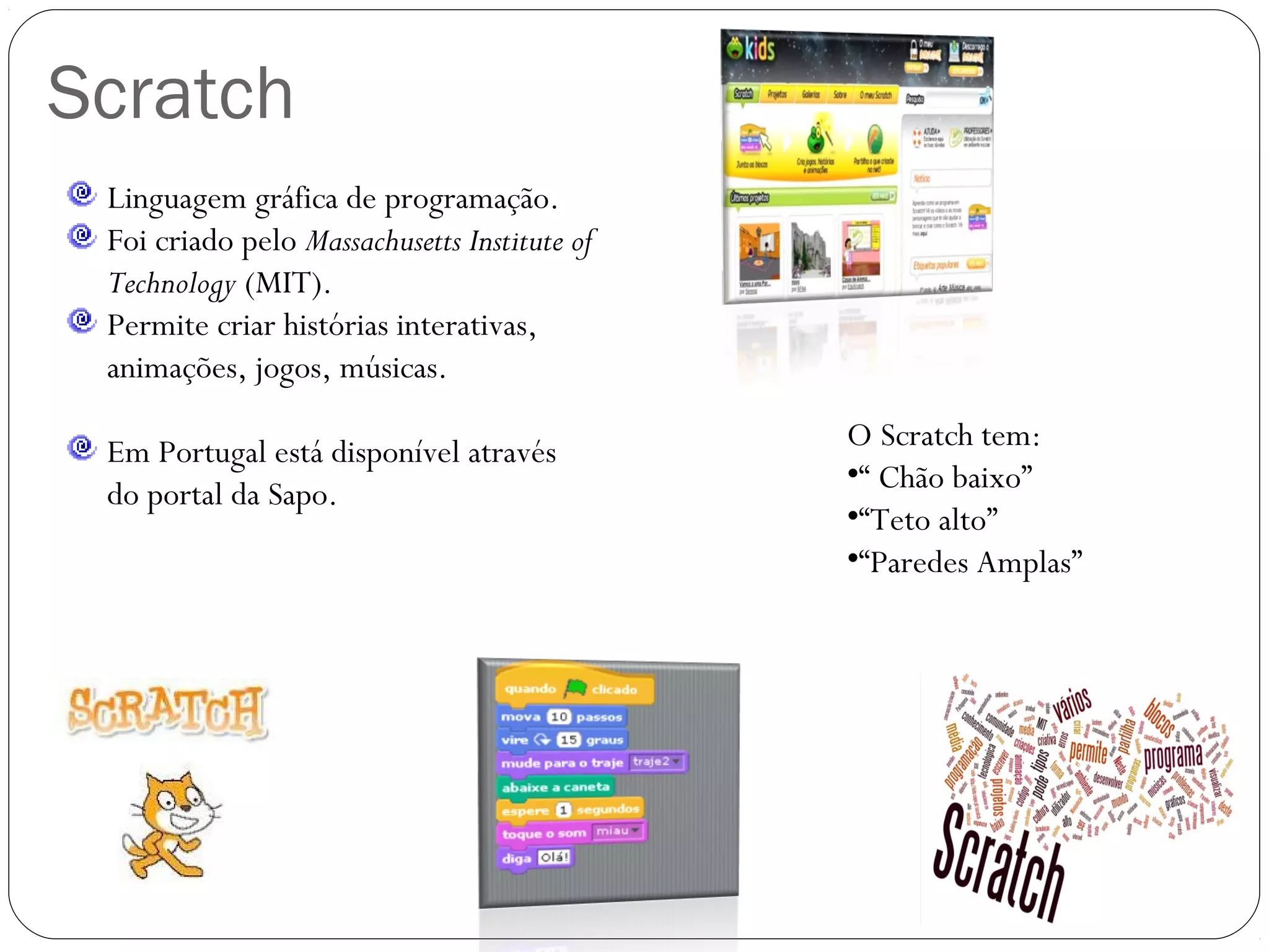Atividades de Programação de Jogos com o software Scratch no 1º Ciclo ...