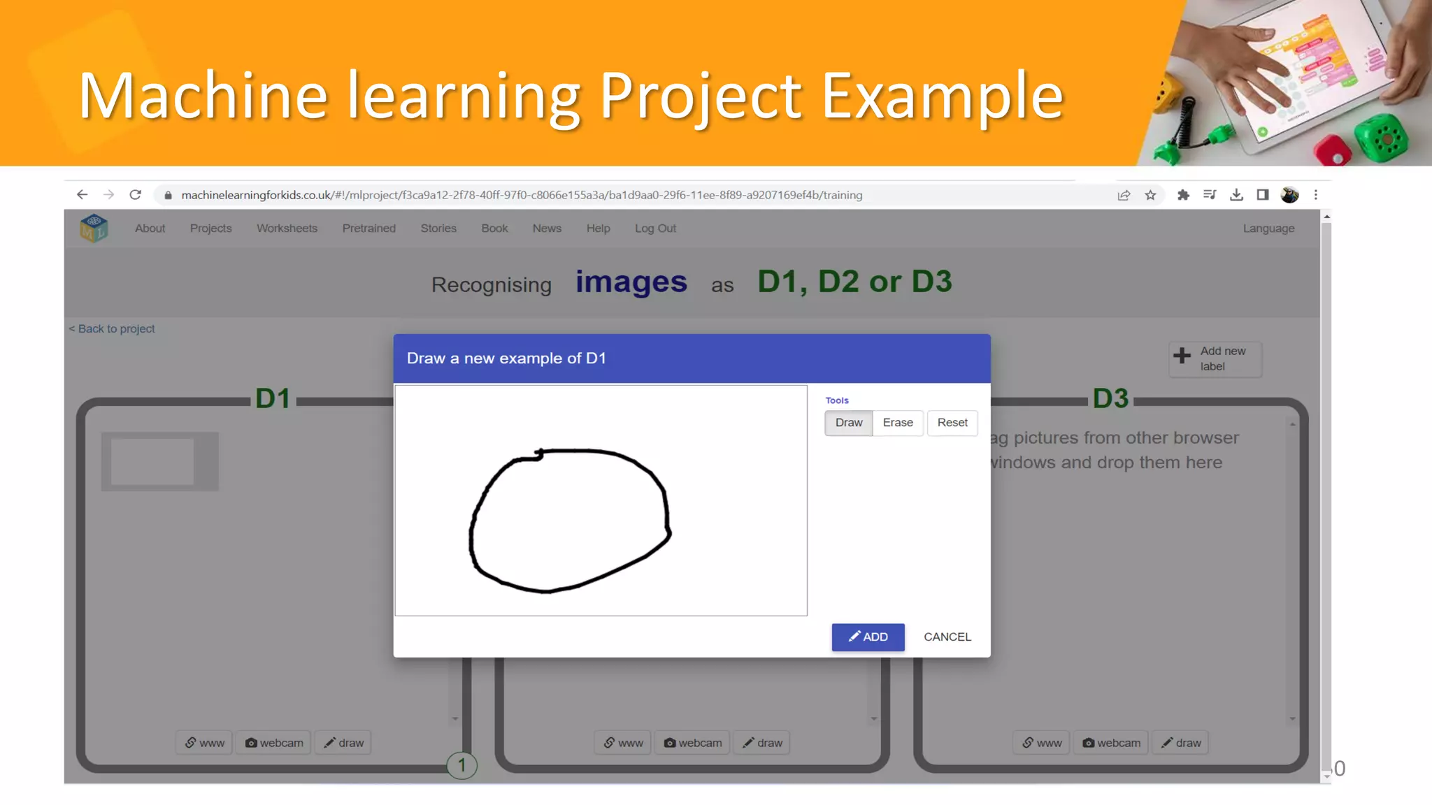 Machine learning Project Example
Scratch Tutorial for kids by Doaa Mohey 50
 