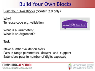 Scratch for intermediates course | PPT