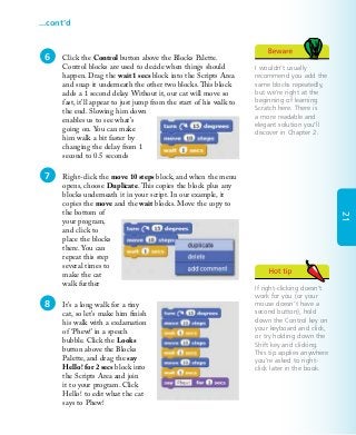 Scratch Programming in Easy Steps PDF Sampler