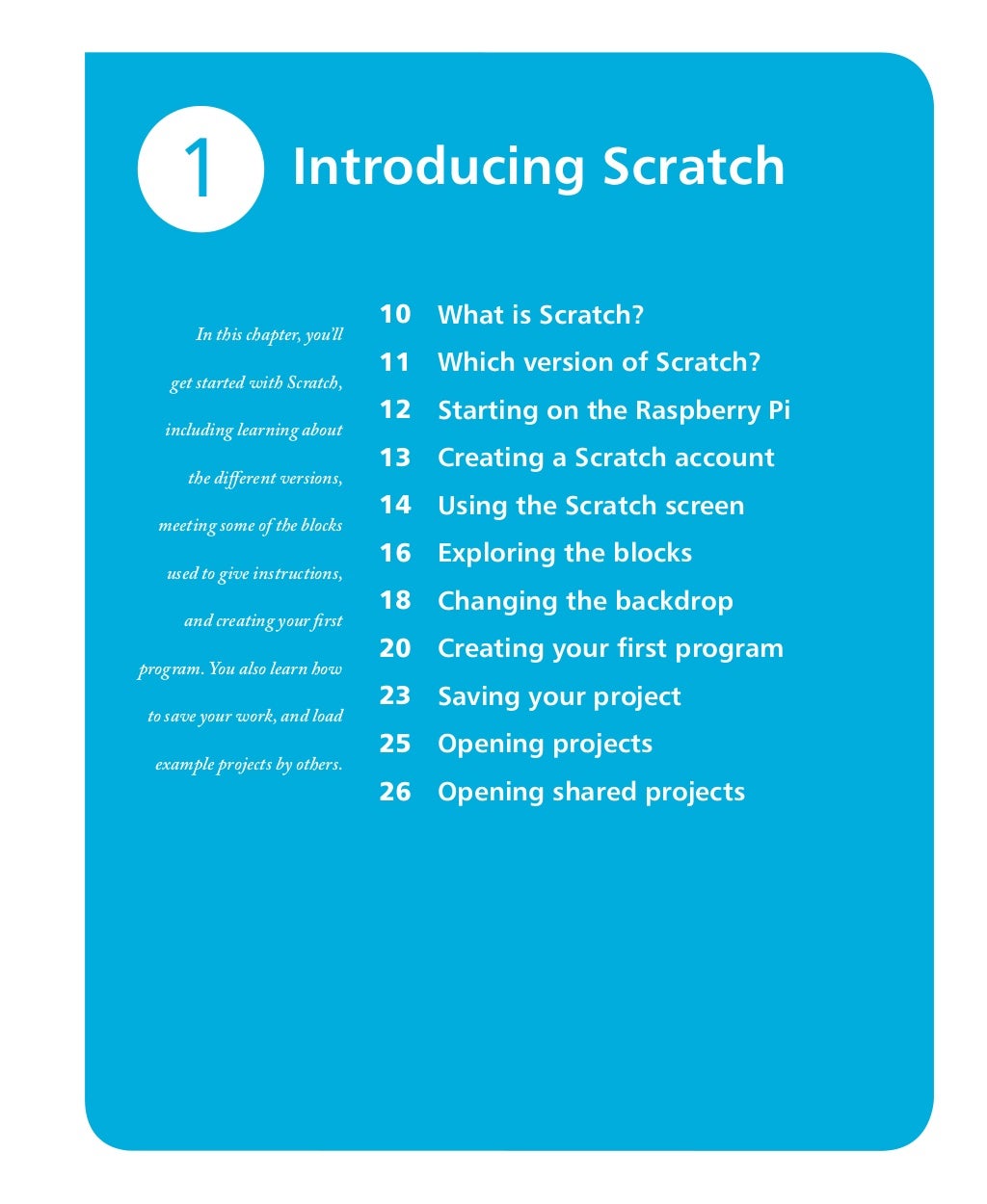 Scratch Programming in Easy Steps PDF Sampler
