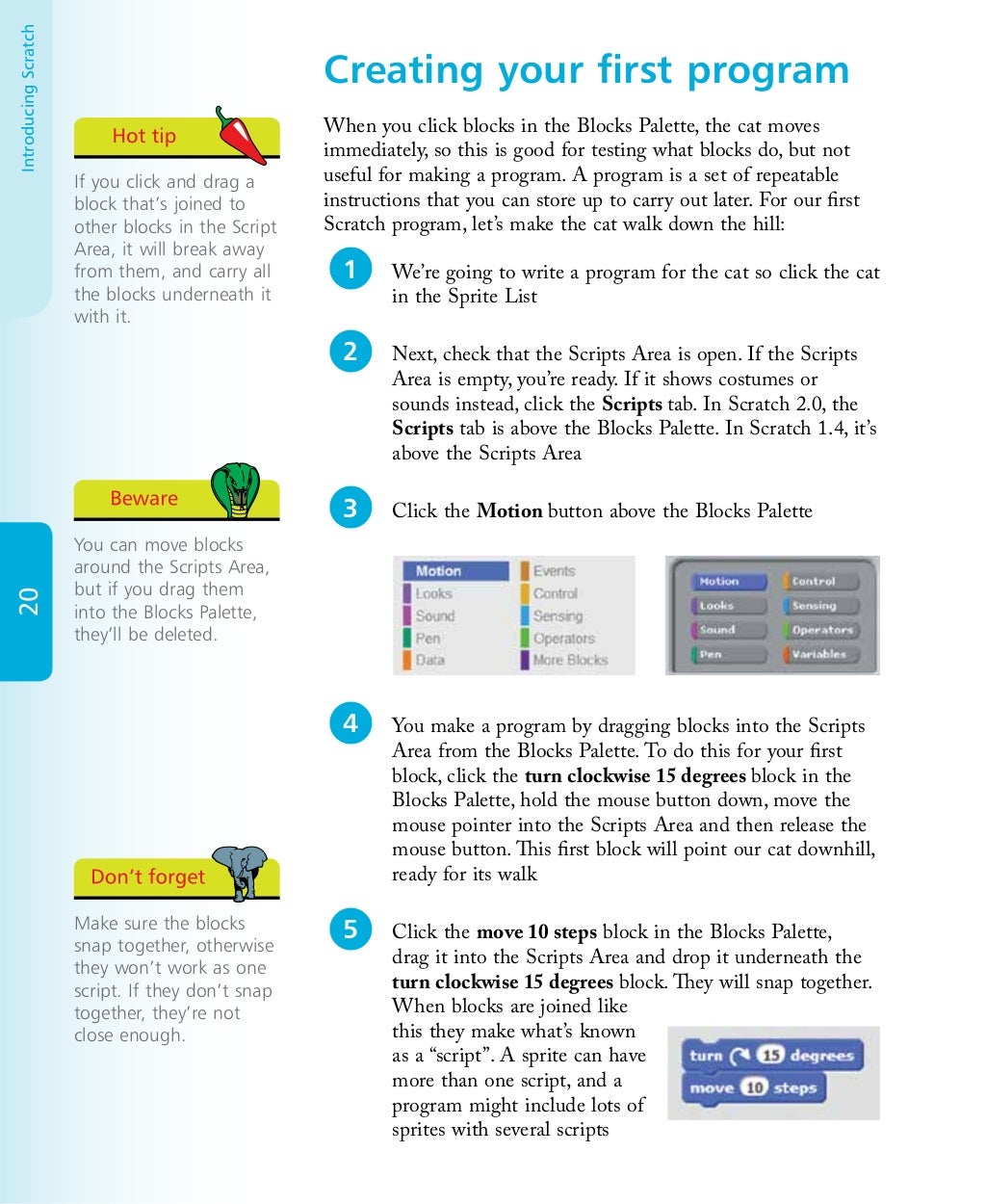 Scratch Programming in Easy Steps PDF Sampler