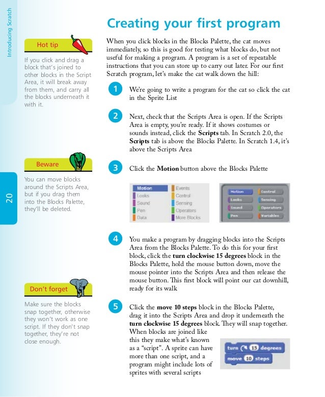 Scratch Programming in Easy Steps PDF Sampler
