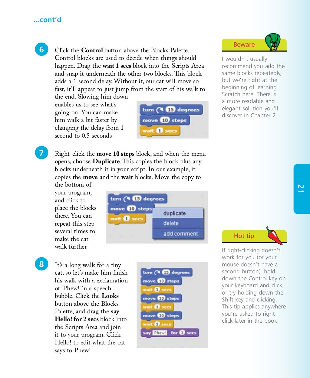 Scratch Programming in Easy Steps PDF Sampler