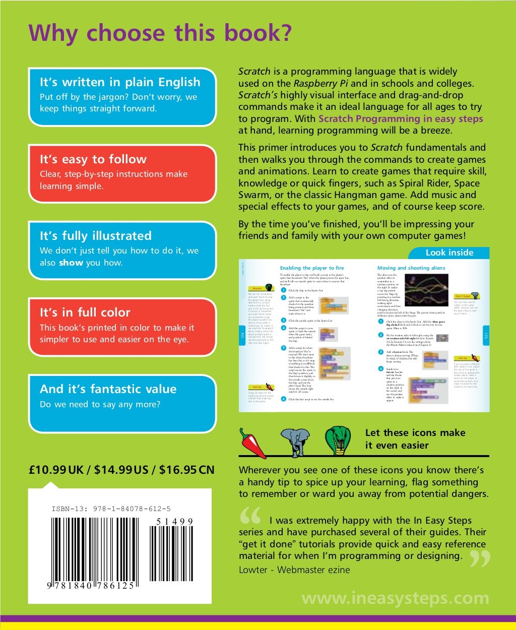 Scratch Programming in Easy Steps PDF Sampler