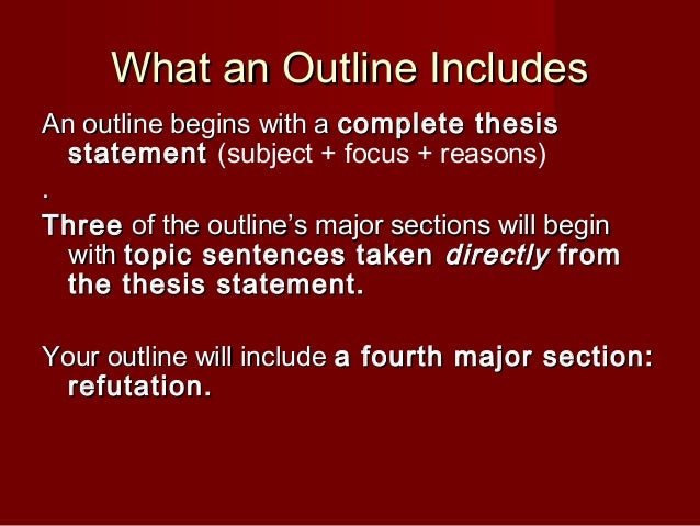 List the steps in creating an impromptu scratch outline image