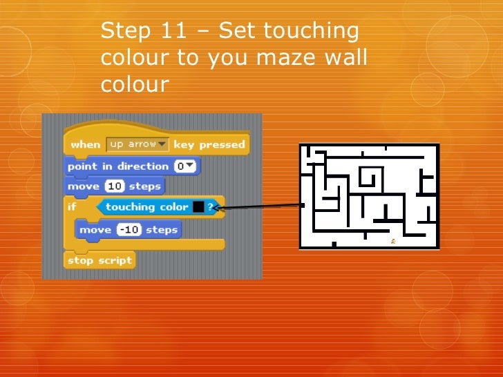 Scratch part 4 moving around the maze