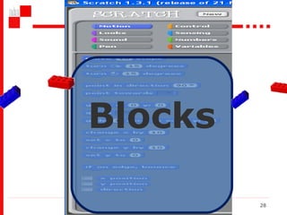 Scratch and pair programming Blocks 