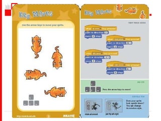 Scratch and pair programming 