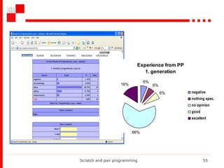 Scratch and pair programming 