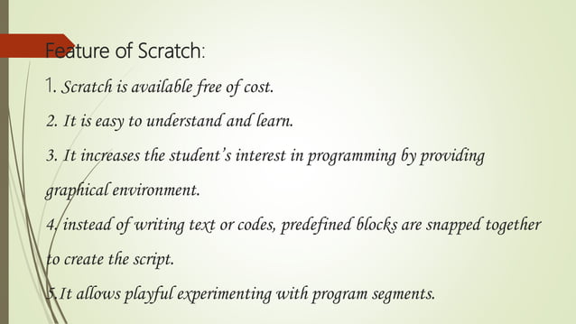 Scratch programming introduction to game creation | PPTX
