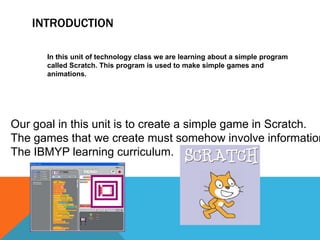 Scratch project | PPTX