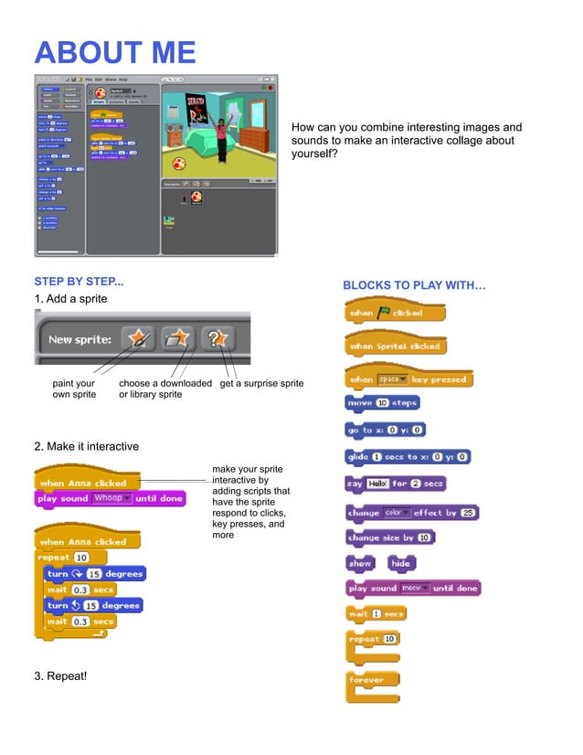 Scratch project ideas