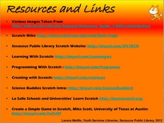 Library Image Scratch LibraryLinkNJ - Scratch Slides Part 1 | PDF