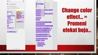 Change color
effect… =
Promeni
efekat boja…
 