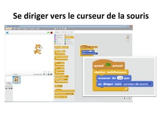 Se diriger vers le curseur de la souris
 