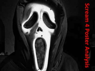 Scream 4 Poster Analysis
 