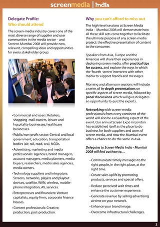 Screen Media Mumbai Overview Xs