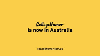 CollegeHumor - Funny Means Money TVC