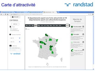 Carte d’attractivité
 
