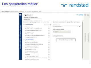 Les passerelles métier
 
