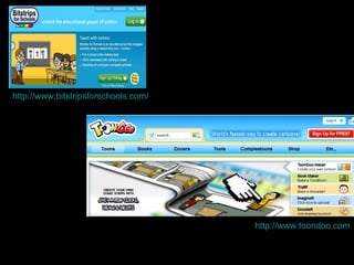 http://www.bitstripsforschools.com/ http://www.toondoo.com 
