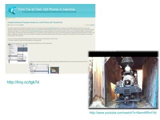 http://tiny.cc/tgk7d http://www.youtube.com/watch?v=6amrKRmI1bI 