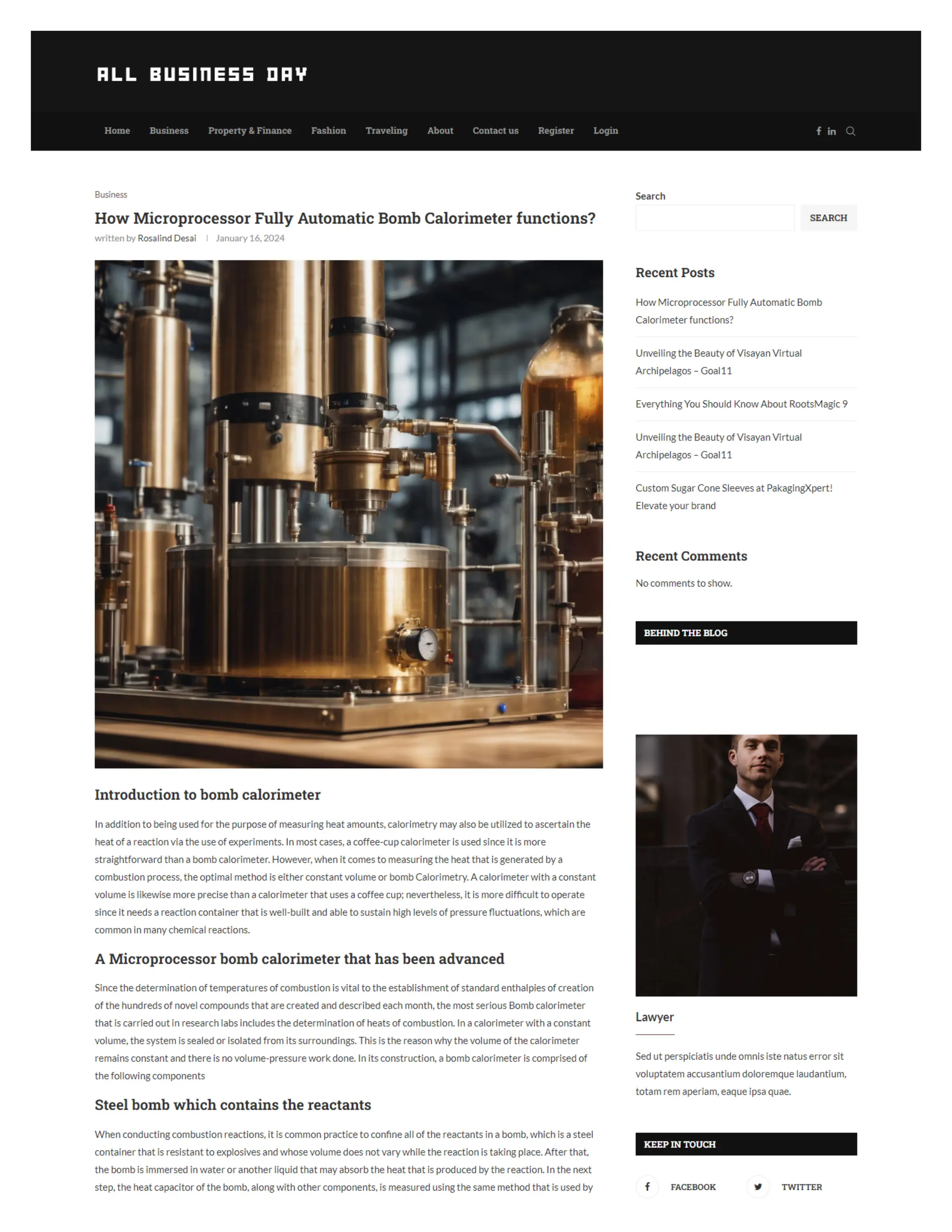 How Microprocessor Fully Automatic Bomb Calorimeter functions? PDF