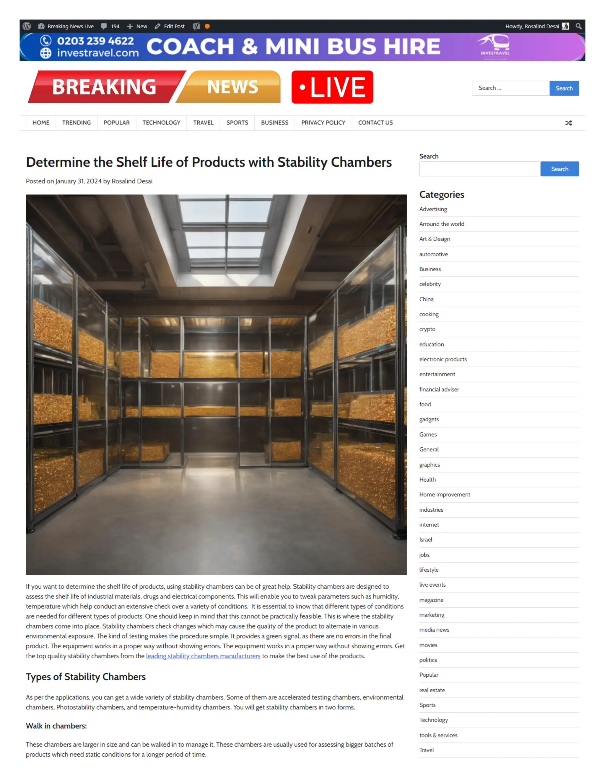Determine the Shelf Life of Products with Stability Chambers PDF