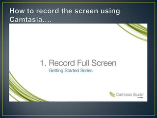 Screencast by Nideesh Babu