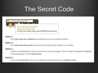 The Secret Code
 