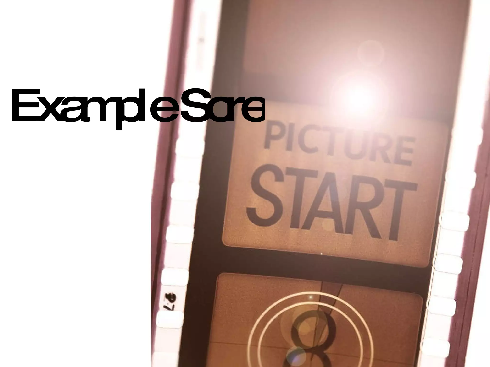 Example Screencast for One 