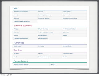 Tuesday, July 9, 2013
 