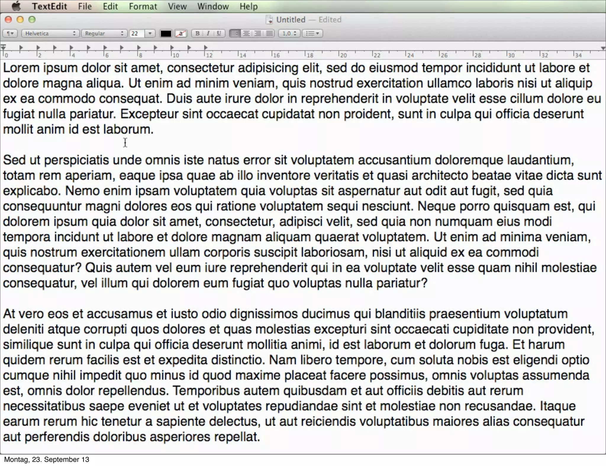 Montag, 23. September 13
 