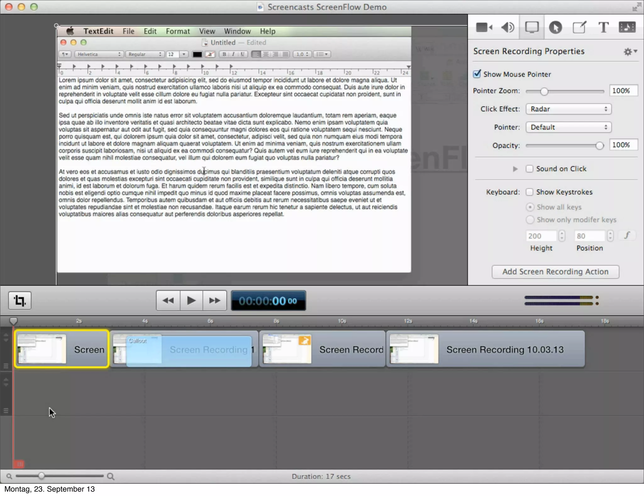 Montag, 23. September 13
 