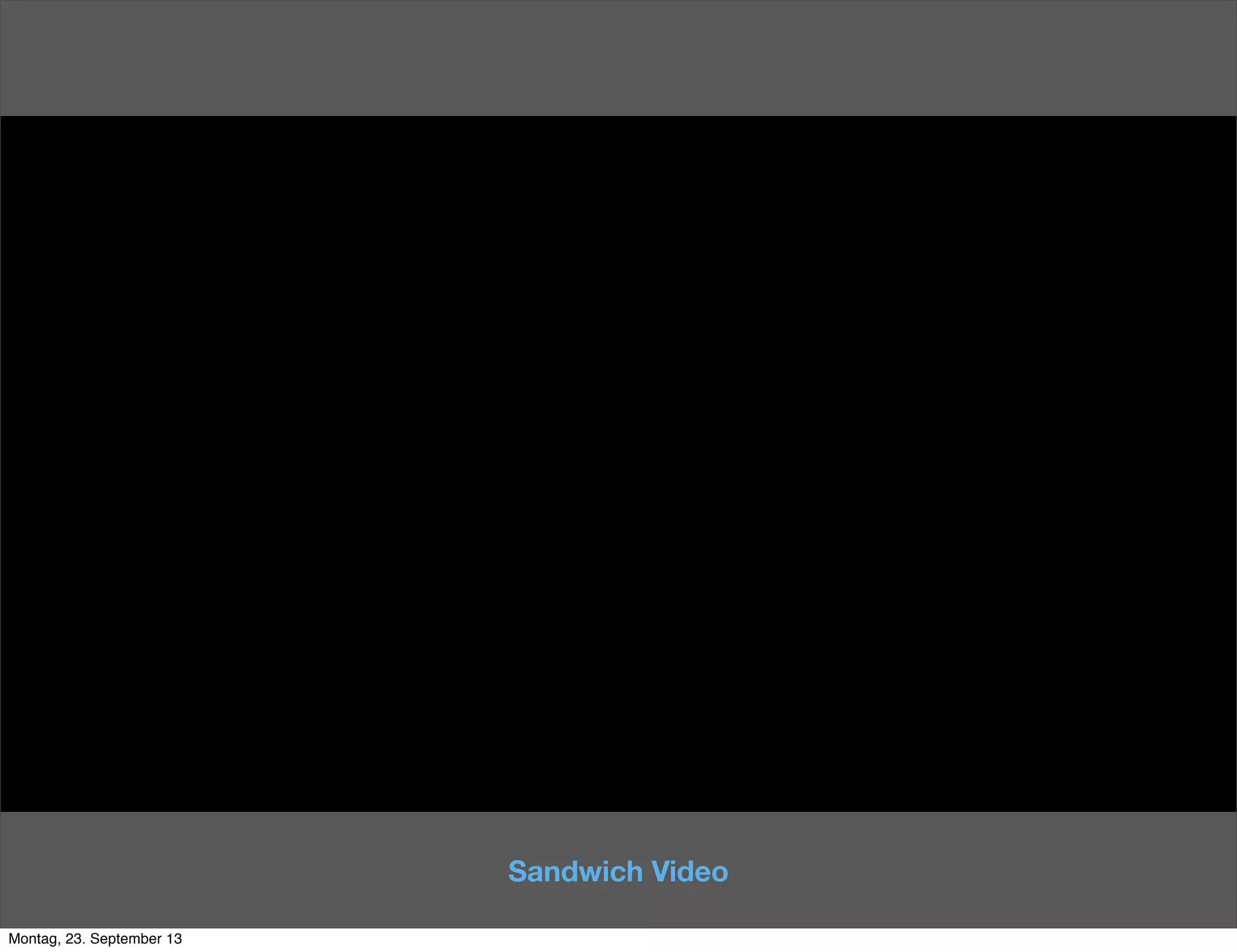 Sandwich Video
Montag, 23. September 13
 