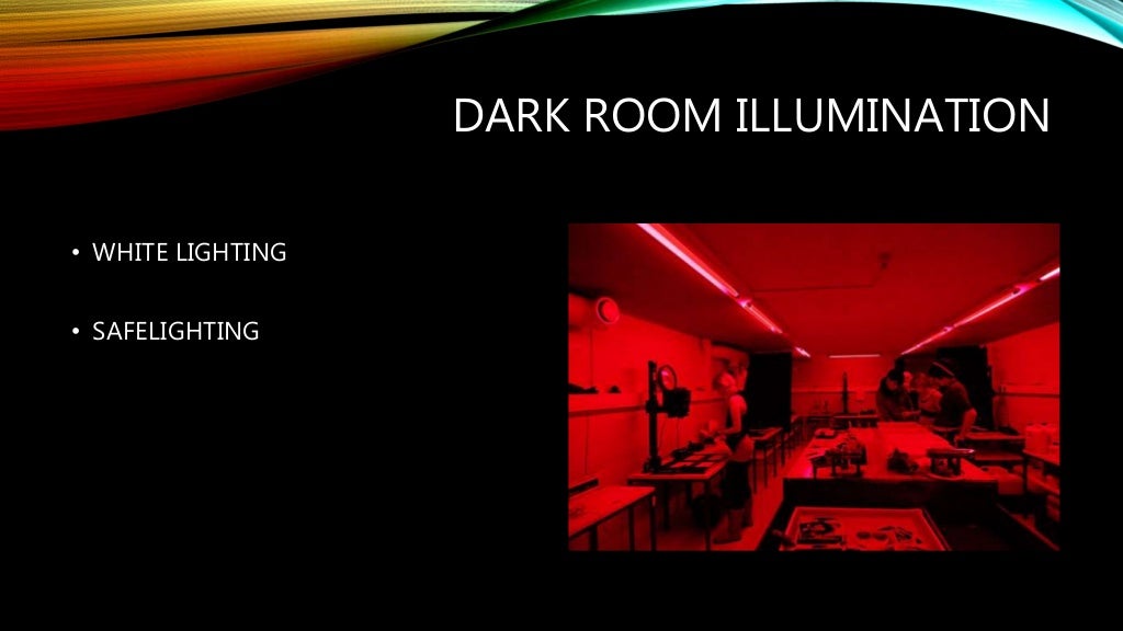 Dark Room Construction