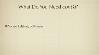 Screenflow Podcampaz