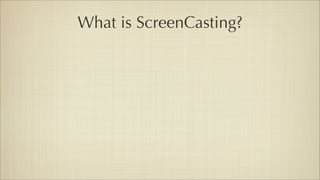 Screenflow Podcampaz