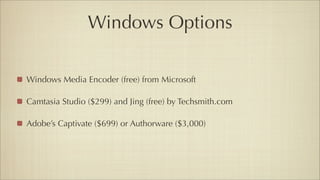 Screenflow Podcampaz