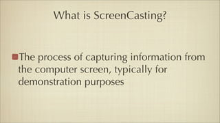 Screenflow Podcampaz
