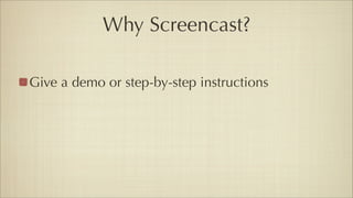Screenflow Podcampaz
