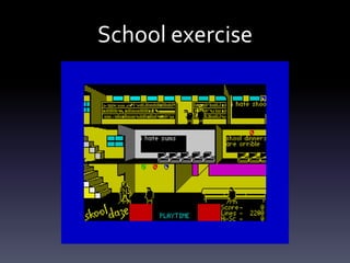 School exercise
 